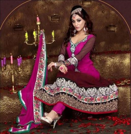 Pakistnai-Dresses - Anarkali Dress