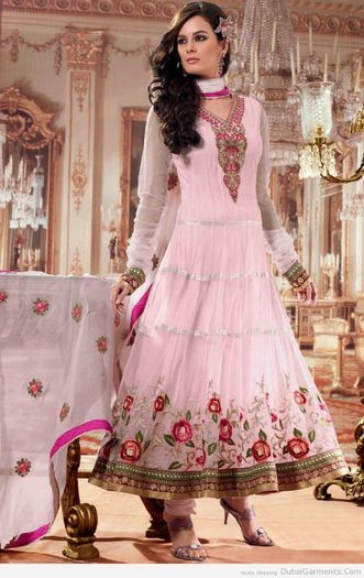 White-Designer-Anarkali-Dress-By-DubaiGarmentsDotCom