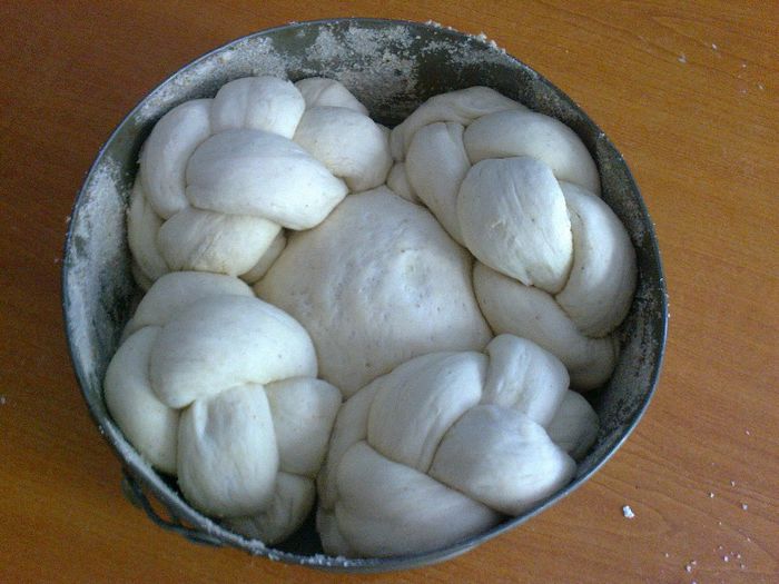 Paine decorativa - cu seminte de in - Culinar 1