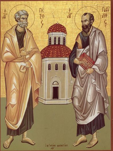 Sfintii-Apostoli-Petru-si-Pavel - Sf  Petru si Pavel