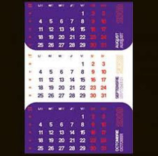 12 - Calendarul potrivit pentru tine