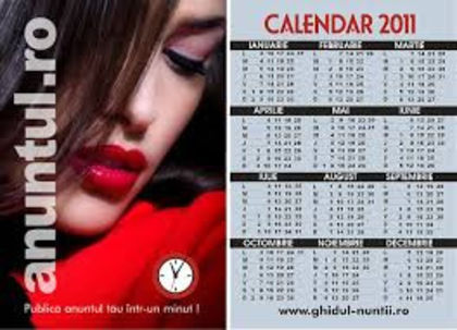 13 - Calendarul potrivit pentru tine