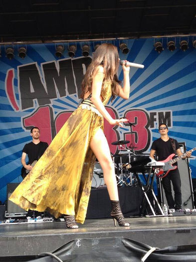 5 - Performing at AMP BdayBash---30 June 2013