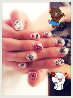 2ne1 nails