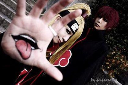 Deisara si Sasori - Cosplay Naruto