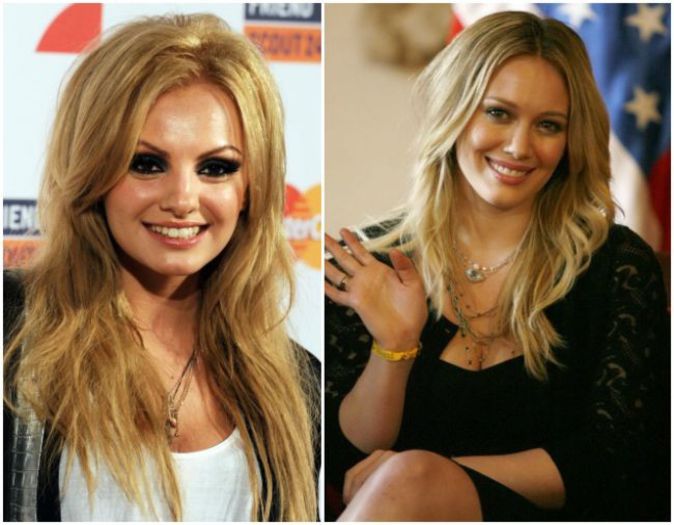 Alexandra Stan si Hilary Duff