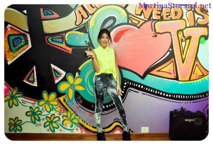 1 - Mural de Martina Stoessel