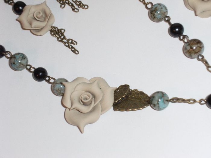 set trandafiri crem 012