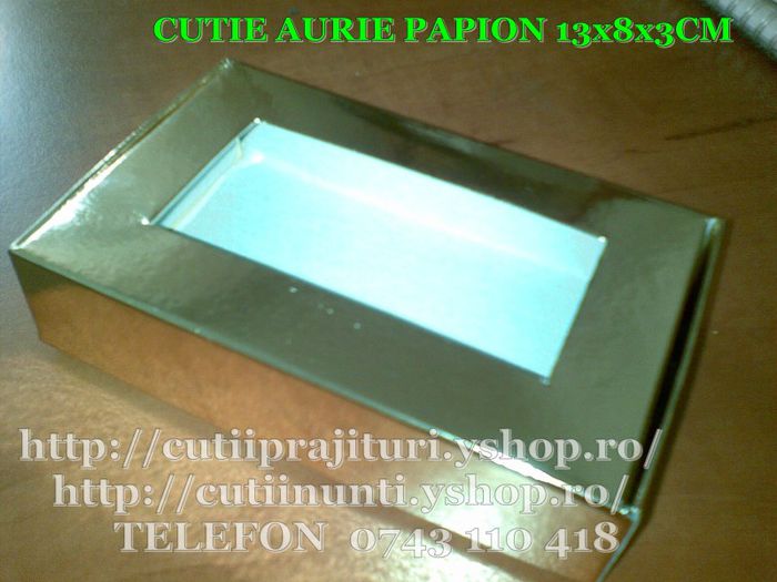 CUTII PAPION 13X8X3