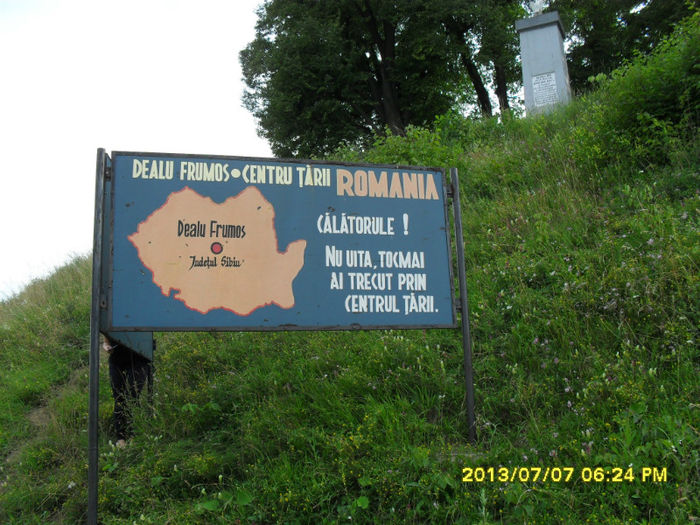 Dealu Frumos,centrul tarii. - Excursii-2013