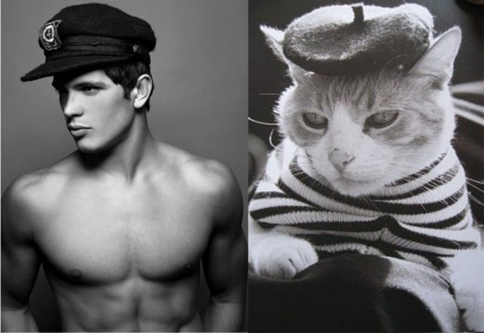 21 - Hot Guys and Cats Striking