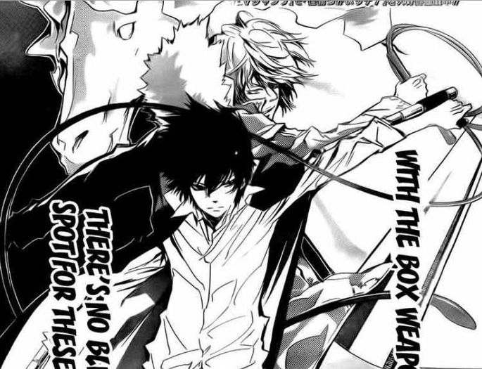 hibari and dino 1 - Katekyo Hitman Reborn manga