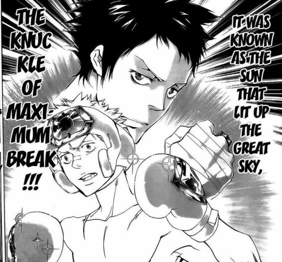 ryohei and knukle - Katekyo Hitman Reborn manga