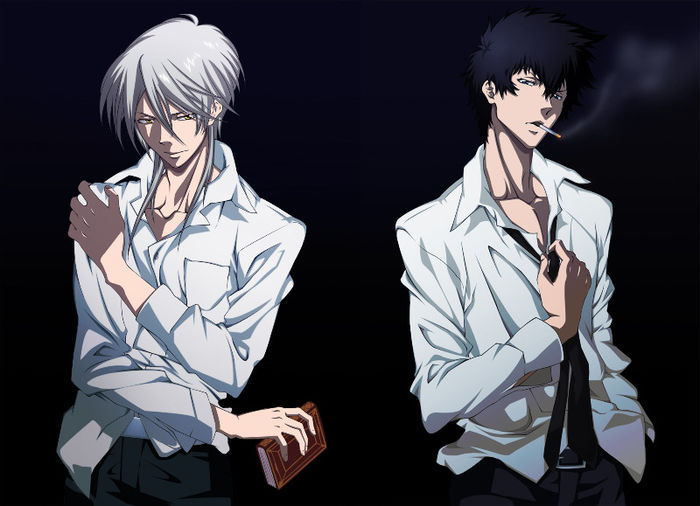 对手槙岛圣护VS狡啮慎也心理测量者PSYCHO-PASS - Psycho Pass