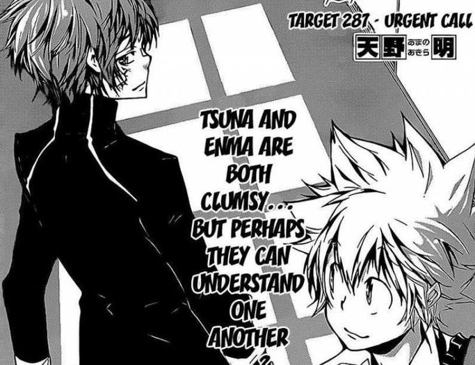 enma and tsuna 4 - Katekyo Hitman Reborn manga