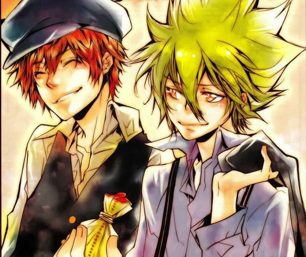 giotto and cozart 2 - Katekyo Hitman Reborn manga