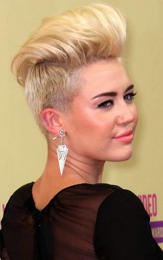 Miley-Cyrus-2013-Short-Haircuts - Miley Cyrus