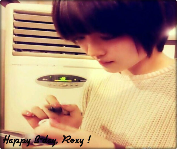 ◘ . Saeng il chuk ha ham ni da, Roxy !