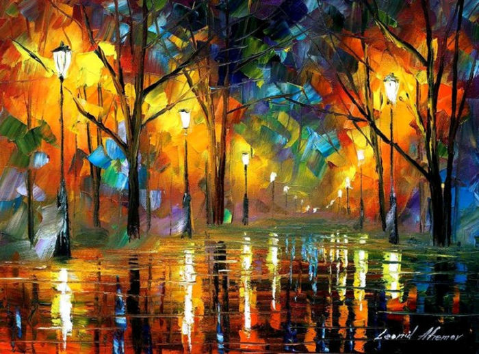 reproducere-leonid-afremov-sufletul-noptii~l_1370204 - Imagini pt suflet si ochi