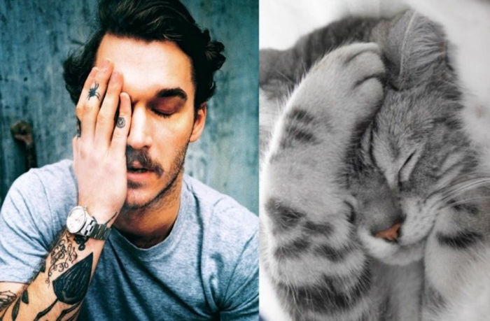 30 - Hot Guys and Cats Striking