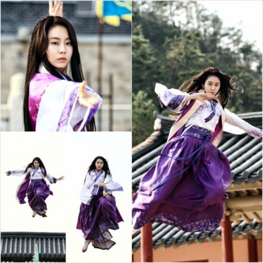 UEE-films-first-episode-of-Jeon-Woo-Chi-on-wires