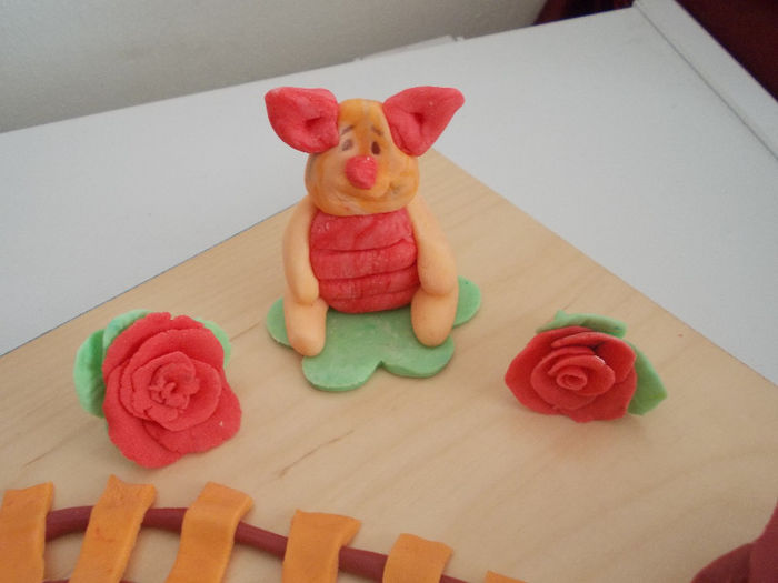 piglet din winnie the pooh :)) - tortul meu