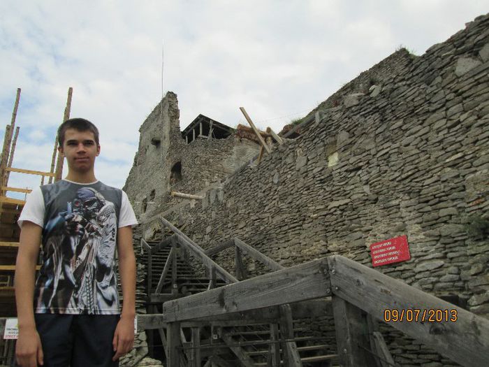 Andrei la Cetatea Devei 2013