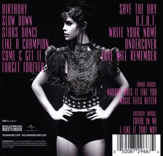 Selena Gomez - Encarte - x - SG - Selena Gomez - Encarte CD