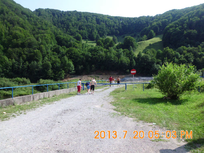 Barajul Bulz - Lacul Lesu iulie 2013