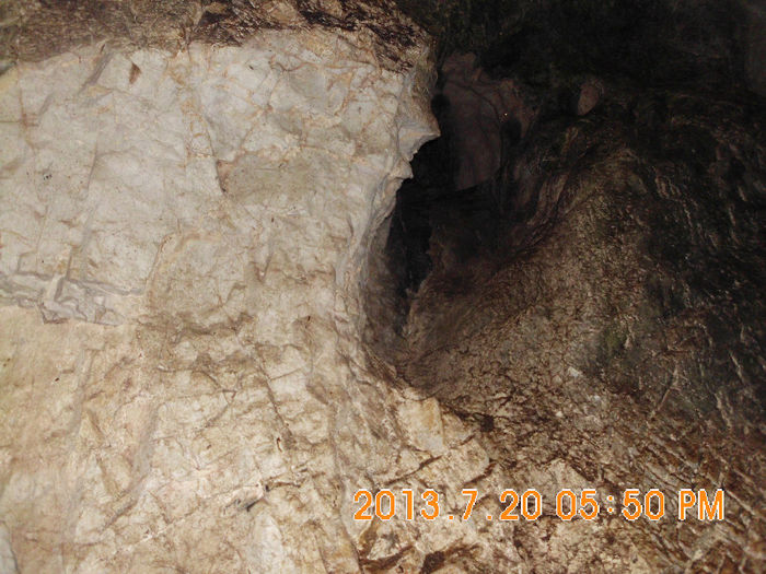 in pestera langa Remeti