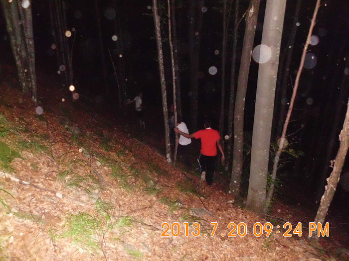 coborare de pe stanca din varful muntelui