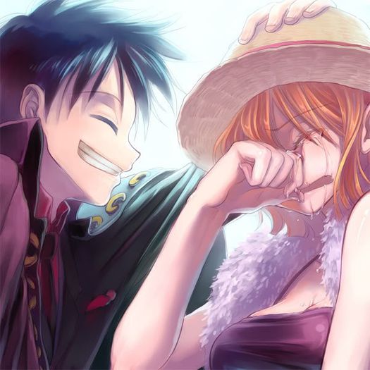 52. Luffy and Nami