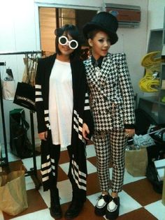 cl and her sister - 2NE1 family