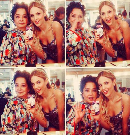 Eiza si actorii din Amores Verdaderos (5)