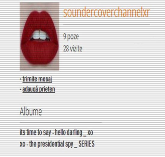 - Perfect For Me -  SOundercoverchannelxr - Click -; Chiar nu ma intereseaza cate vizite are ;x . A inceput bine ;x . Si sunt sigura ca asa o sa continue ;x .
