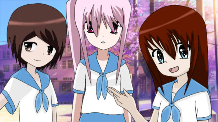Sumiko, Chizuru si Eriko mici