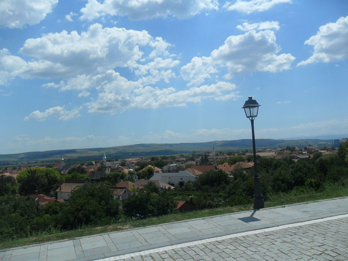 Alba iulia vazuta din cetate - 4Traseu prin tara iulie 2013