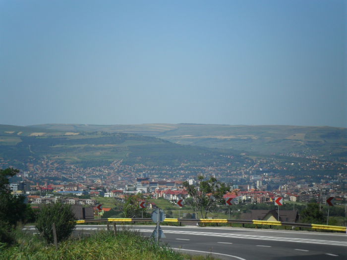 Clujul, vazut din Dealul Feleacului