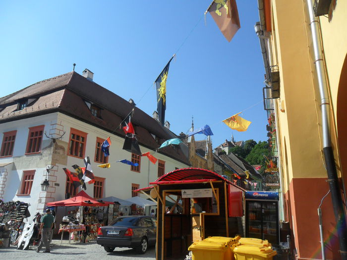 Sighisoara-casa cu cerbi