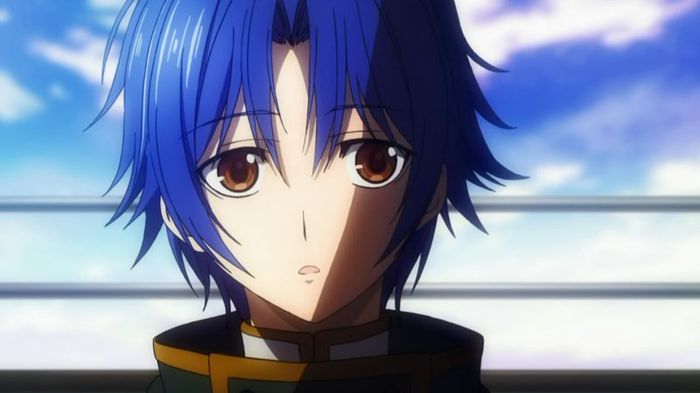 kiriko din kamisama no inai nichiyoubi - Boys with blue hair