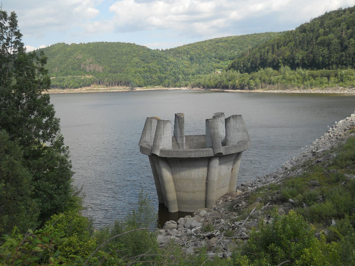 lacul de acumulare Zetea - prin Tinutul Secuiesc