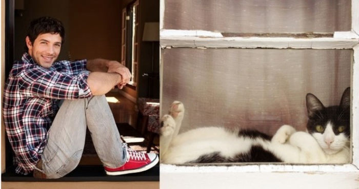 33 - Hot Guys and Cats Striking