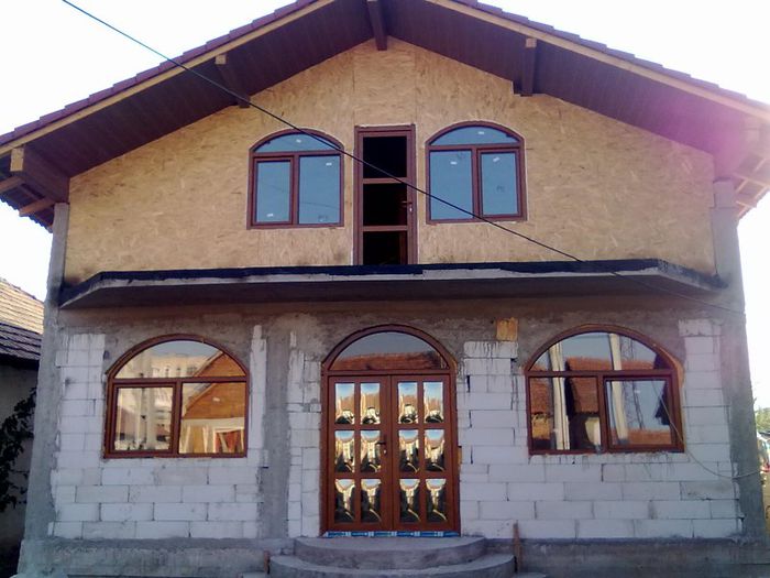 Casa PVC, Stejar rustic - lucrari tamplarie case executate