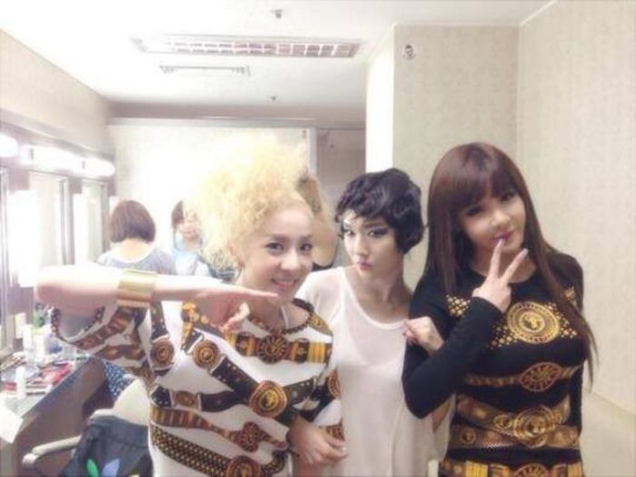 bom,dara and lee jung hyun