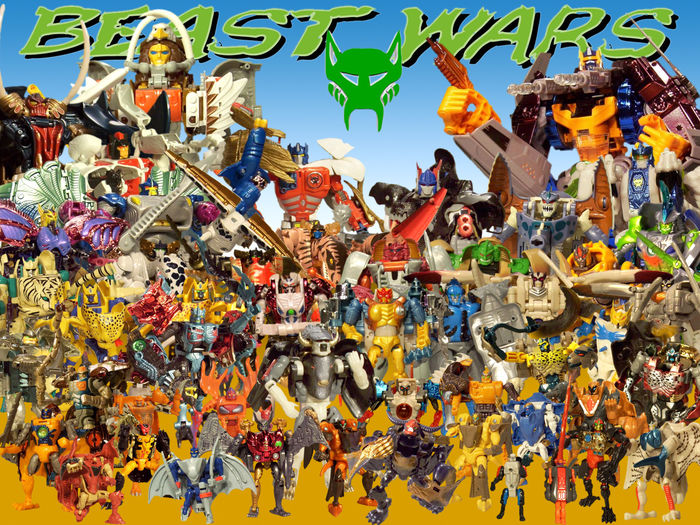 Beast Wars Maximals 1600 x 1200; transformers beast wars a fost una din singurele doua seriale cu animale in loc de modul de vehicul.
