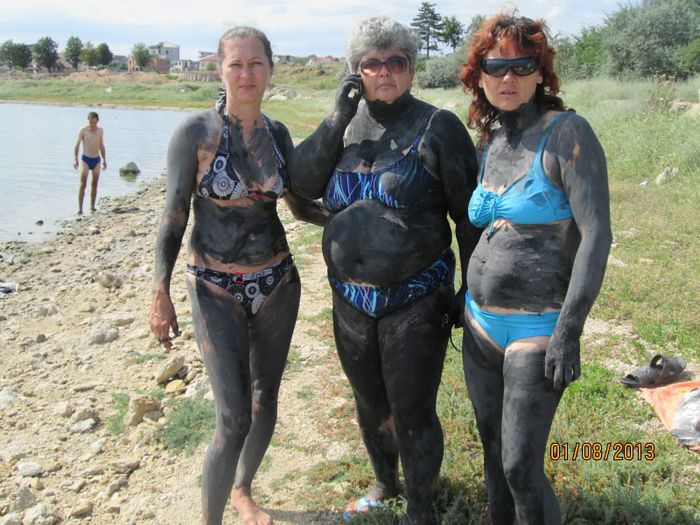 la Techirghiol cu colegele