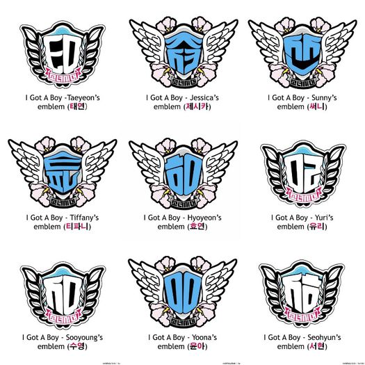 snsd logo1 - K-POP groups symbol