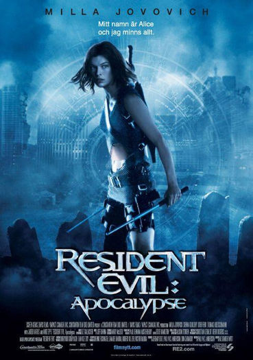 Resident Evil - Apocalypse (2004) vazut de mine - 00 Ultimul film sau serial vizionat de tine