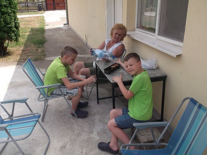 cu mama Irina la Biscuiti