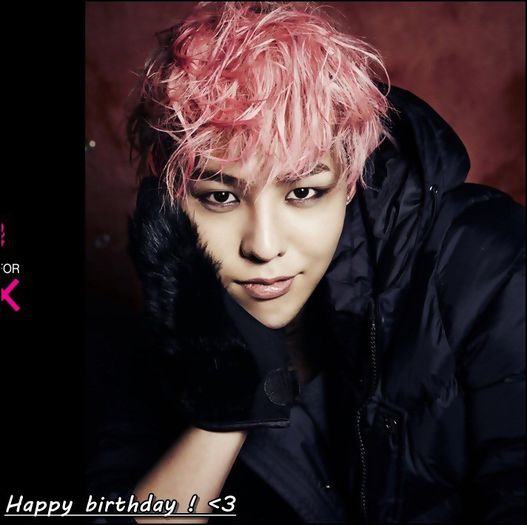 Happy birthday ! <3 - Happy birthday GDragon